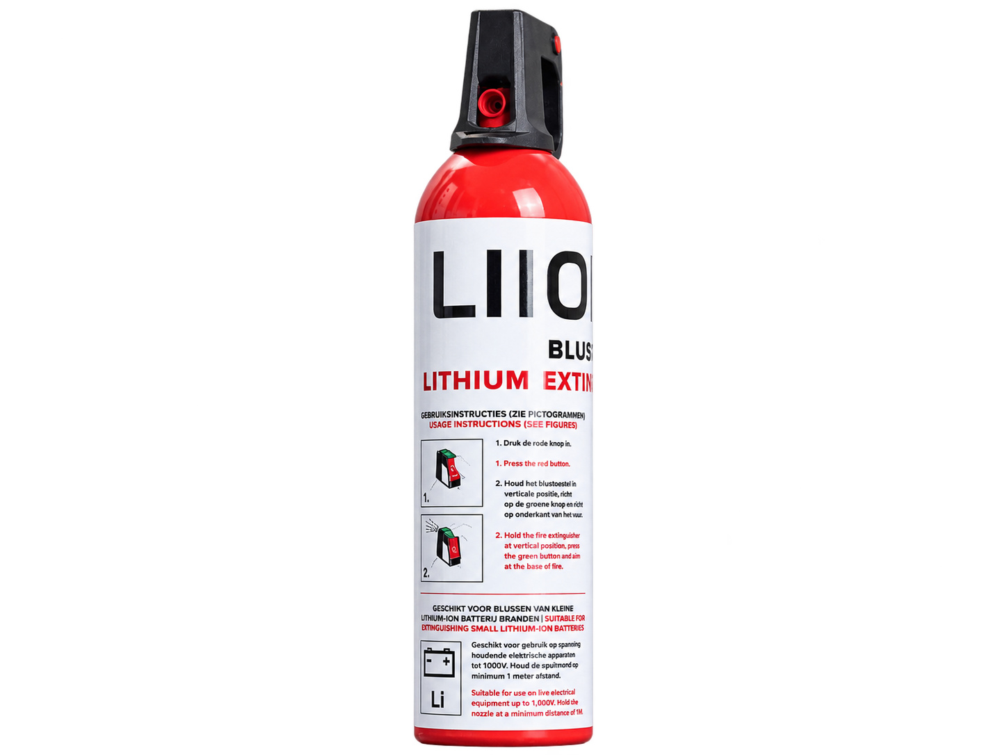 Liiontek Lithium Brandblusser 750ml